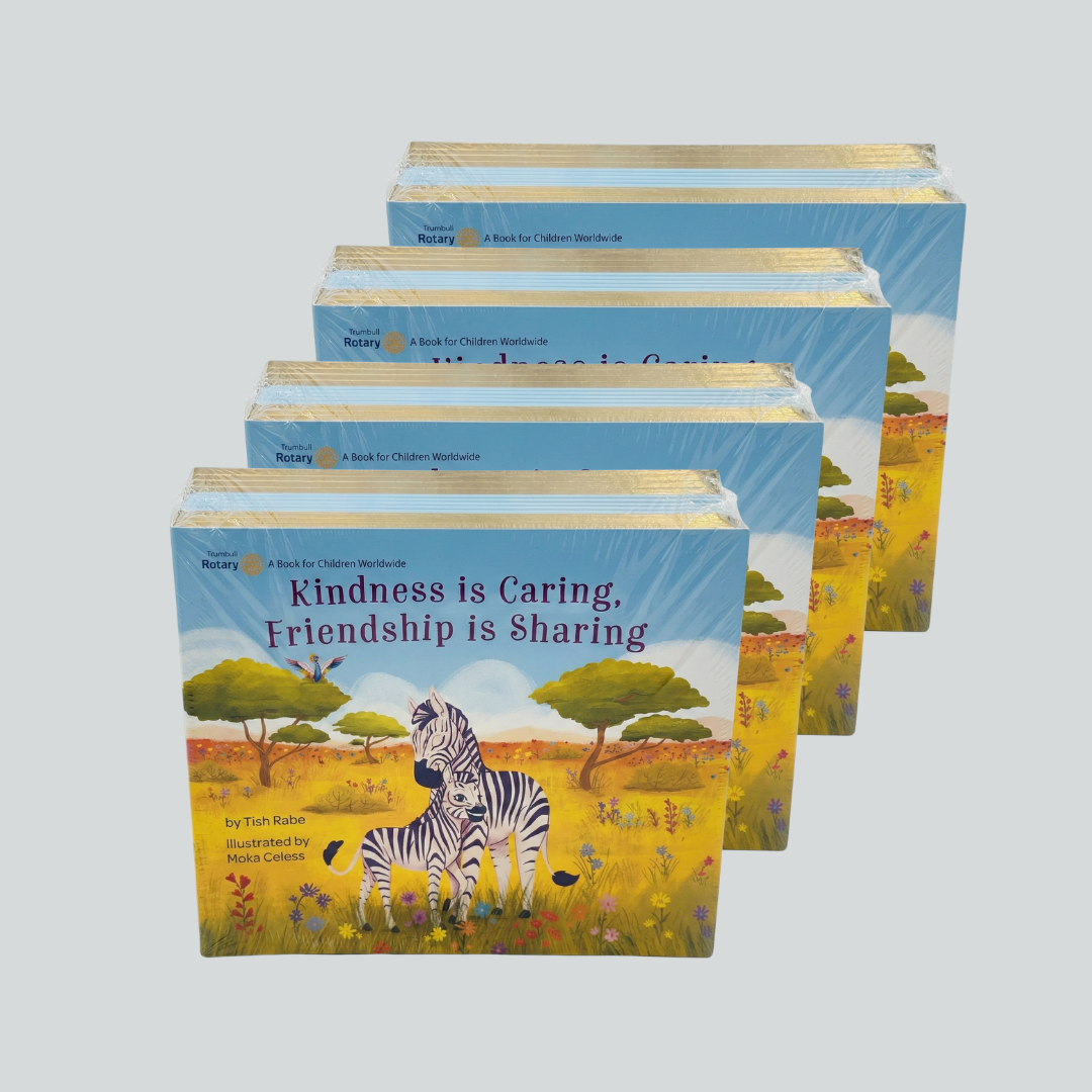 Kindness is Caring, Friendship is Sharing – Children’s Book (100-Pack)