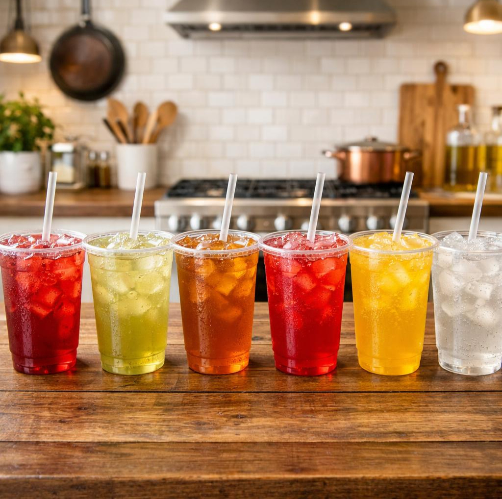 Arranged Food and Objects