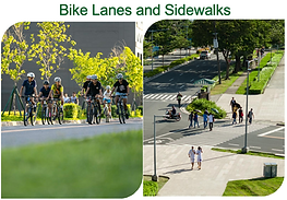 Arca South Bike Lane and Sidewalks