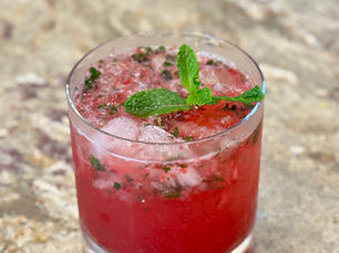 Mint Pomegranate Mocktail