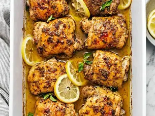 Oven-Baked Lemon Chicken