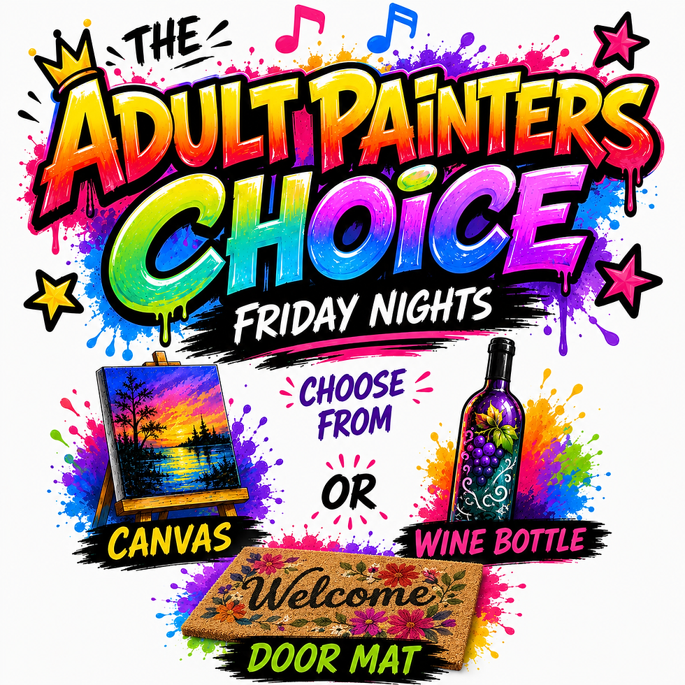 Adult Painter's Choice: Karaoke & Paint