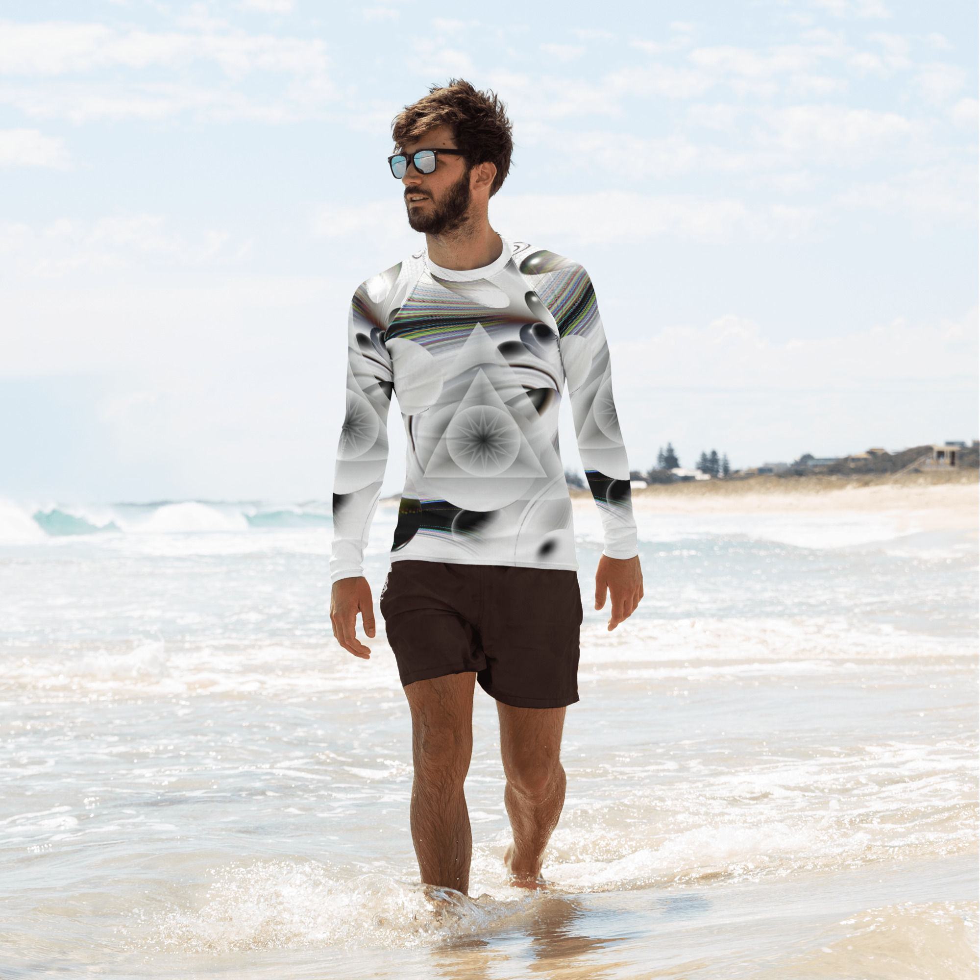 Zenareia Men's Rash Guard