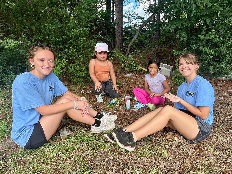 Craft Time at Day Camp