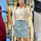 Thumbnail: DENIM BIG SIZE SKORT KPY121777