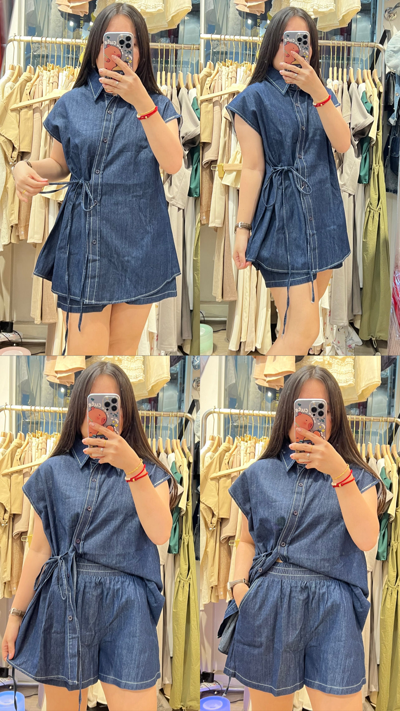 DENIM SET WEAR HJ14080