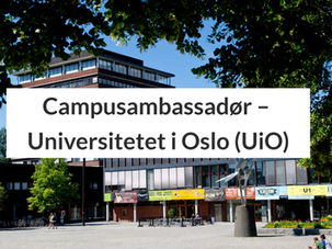 Studentjobb: Campusambassadør – Universitetet i Oslo (UiO)