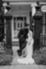 elopement couple at the Rathbone Mansions in New Orleans
