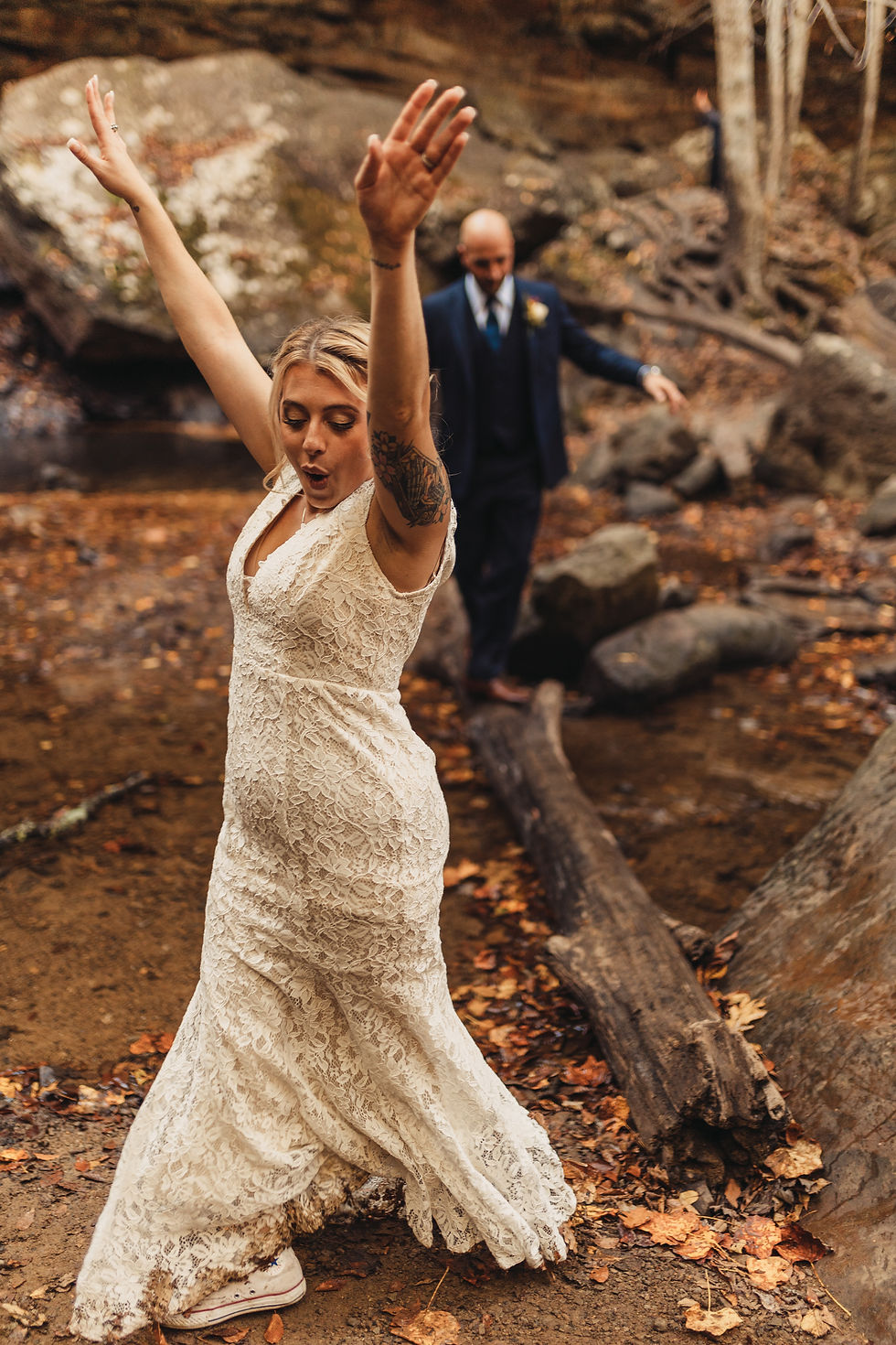 Ohiopyle State Park Elopement | Wild North Weddings | Pittsburgh Photographer