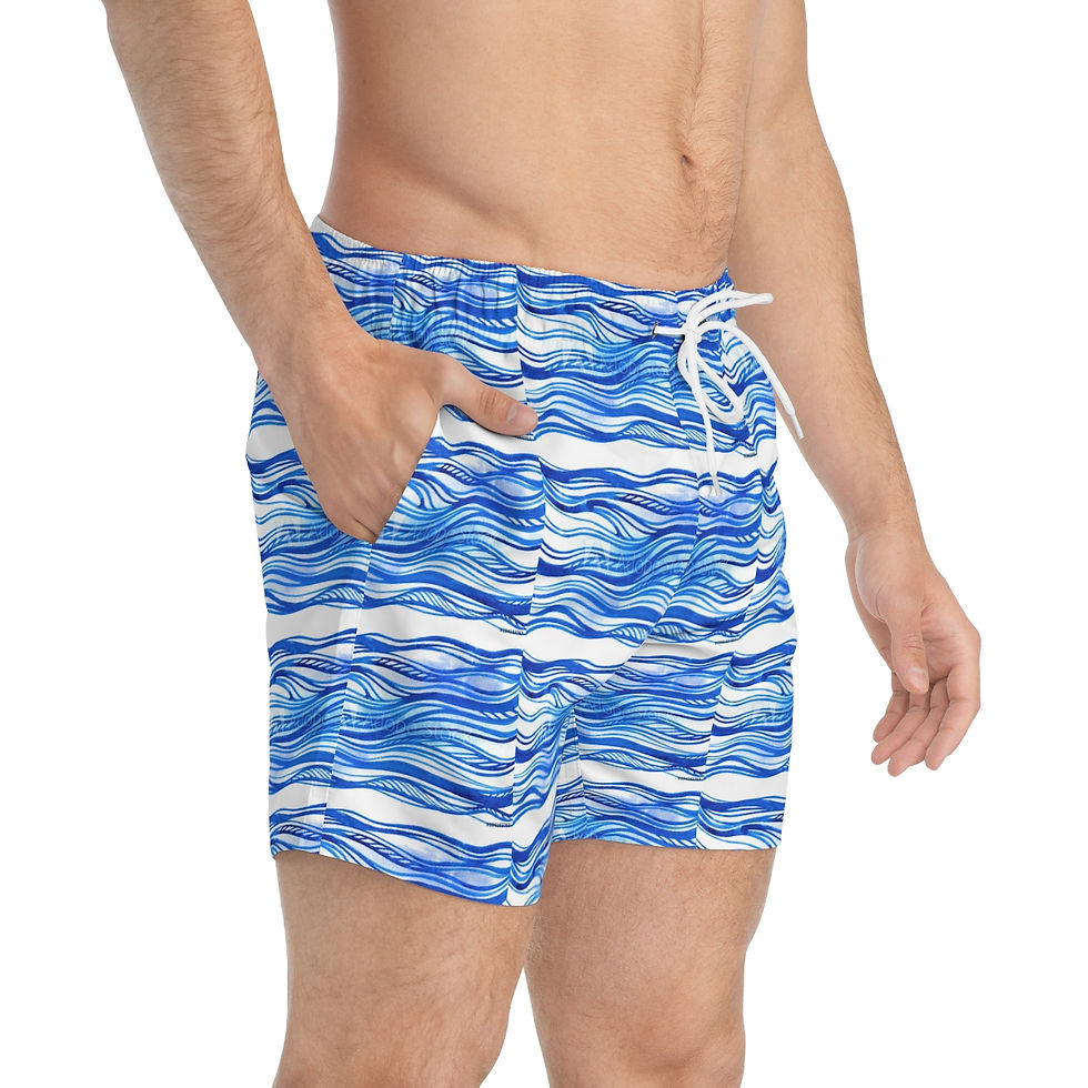 Society Islands Men's Swim Trunks