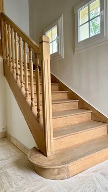 aérogommage sablage ponçage escalier brest plougastel chêne