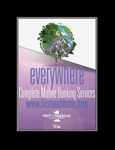 First Utah Bank print ad
