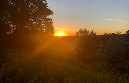 Sunrise in North Dakota