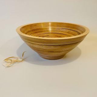 Banded Birch Bowl