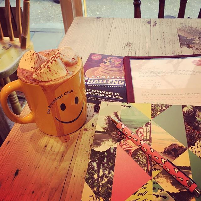 Interview preparations 😃 #hotchocolate #breakfastclub #london #goodmemories #regular #stammgast #unizeiten #studentenleben #studentlife #wor