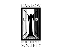 Carlow Little Theatre Society logo with drama masks