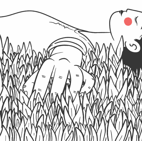 Ana Pi - Gif Hierba