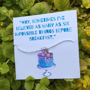 Alice in Wonderland Wish Bracelet
