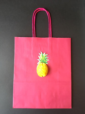 Pineapple Paper Party Bag