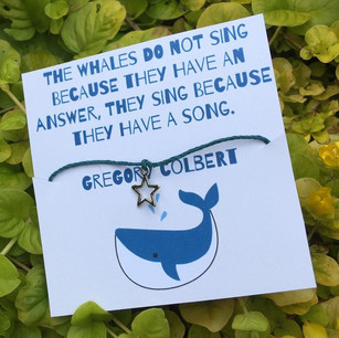 Whale Song Wish Bracelet