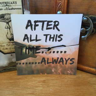 After all this time...