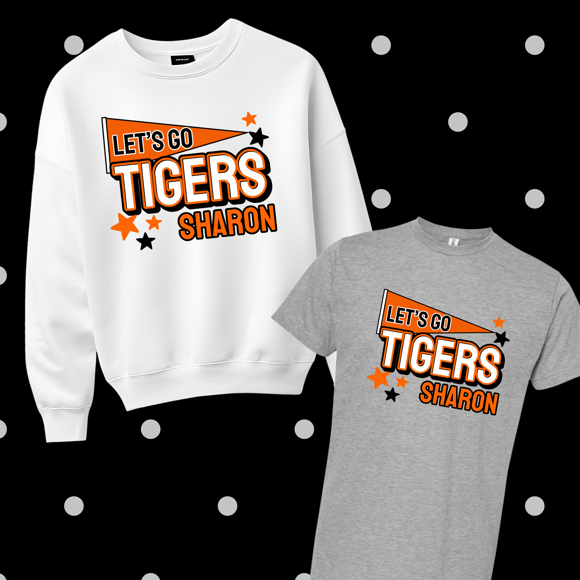 LET"S GO TIGERS PENNANT