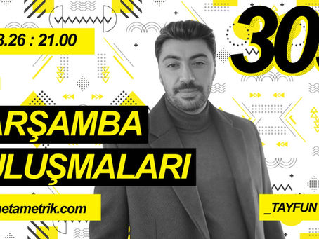 Metametrik wEDNESDAY Meetings episode 309 cover — Digital Memory in Architecture talk with Tayfun Parlak, Aug 12 2026
