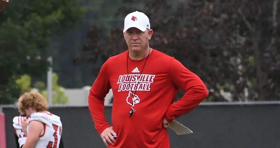 Louisville coach Jeff Brohm