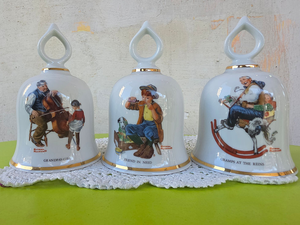 תמונה ממוזערת: פעמון נורמן רוקוול - הסב ונכדתו  (1979)