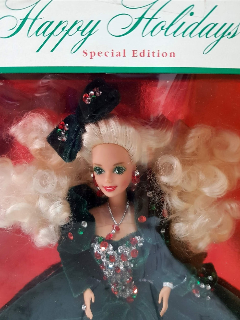 תמונה ממוזערת: ברבי  Happy Holidays שנת 1991