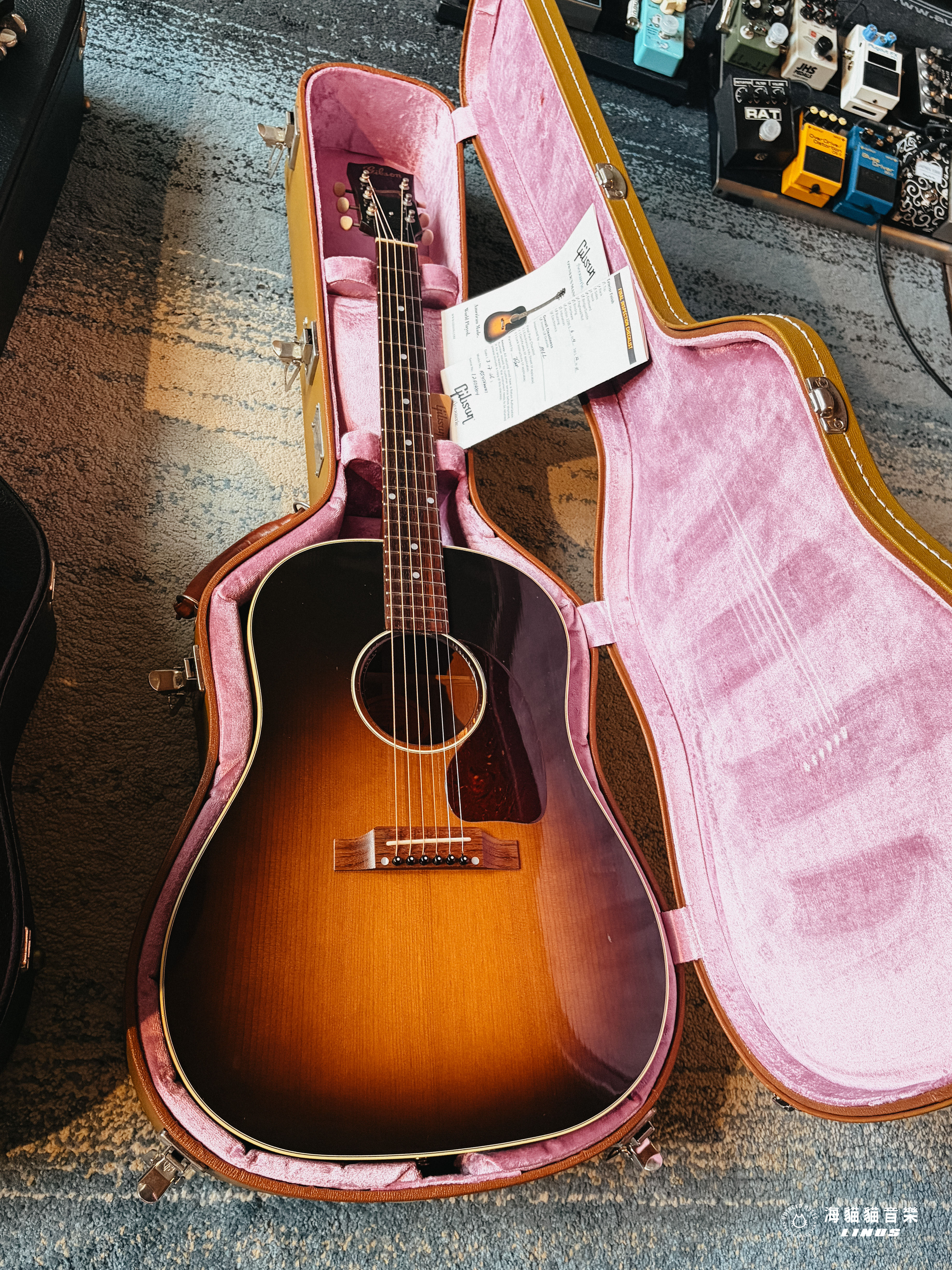 Gibson J-45 Vintage(Banner) w/L.R Baggas Session VTC拾音器