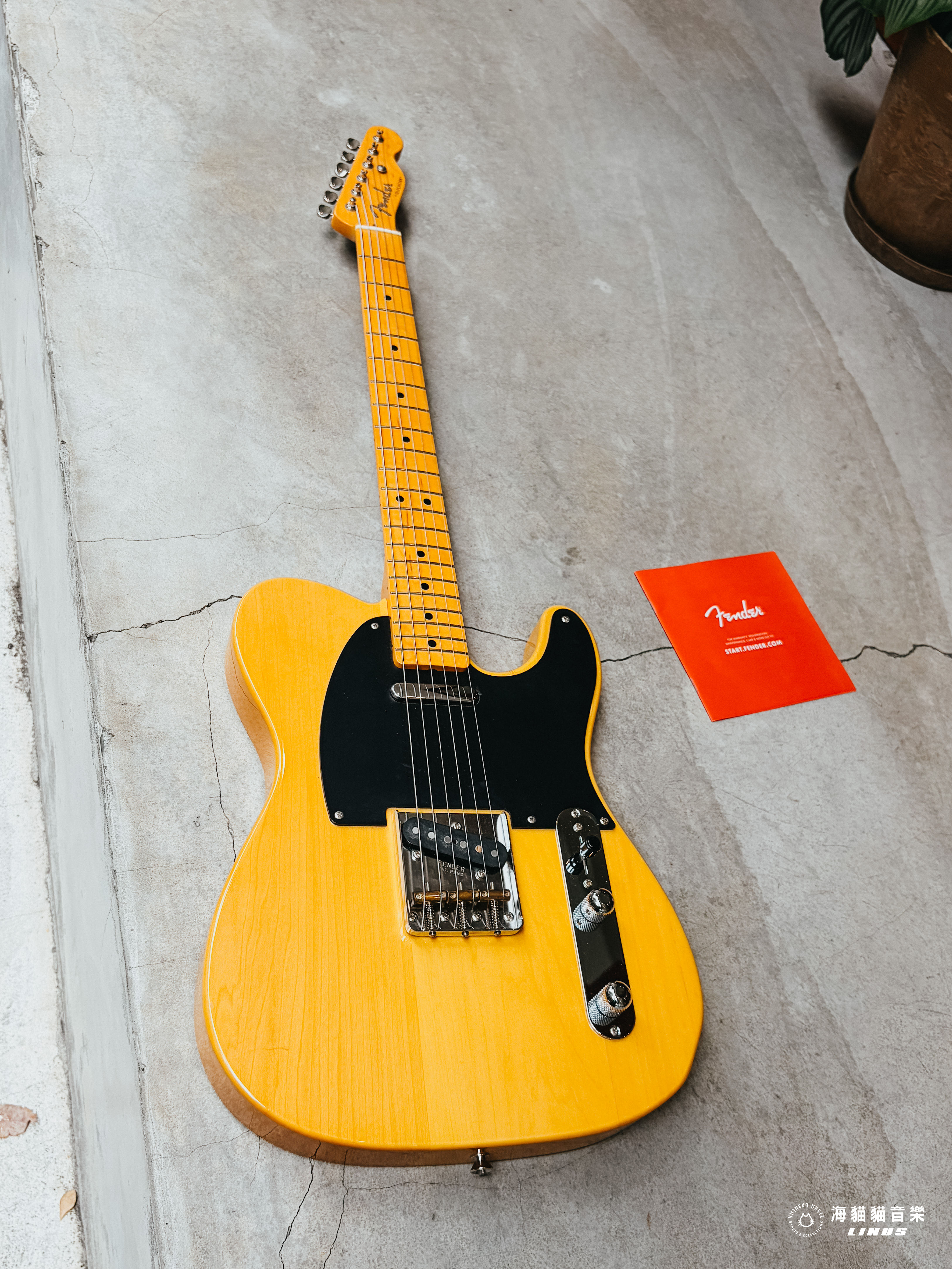 Fender Made in Japan Traditional '50s Telecaster Vintage Natural