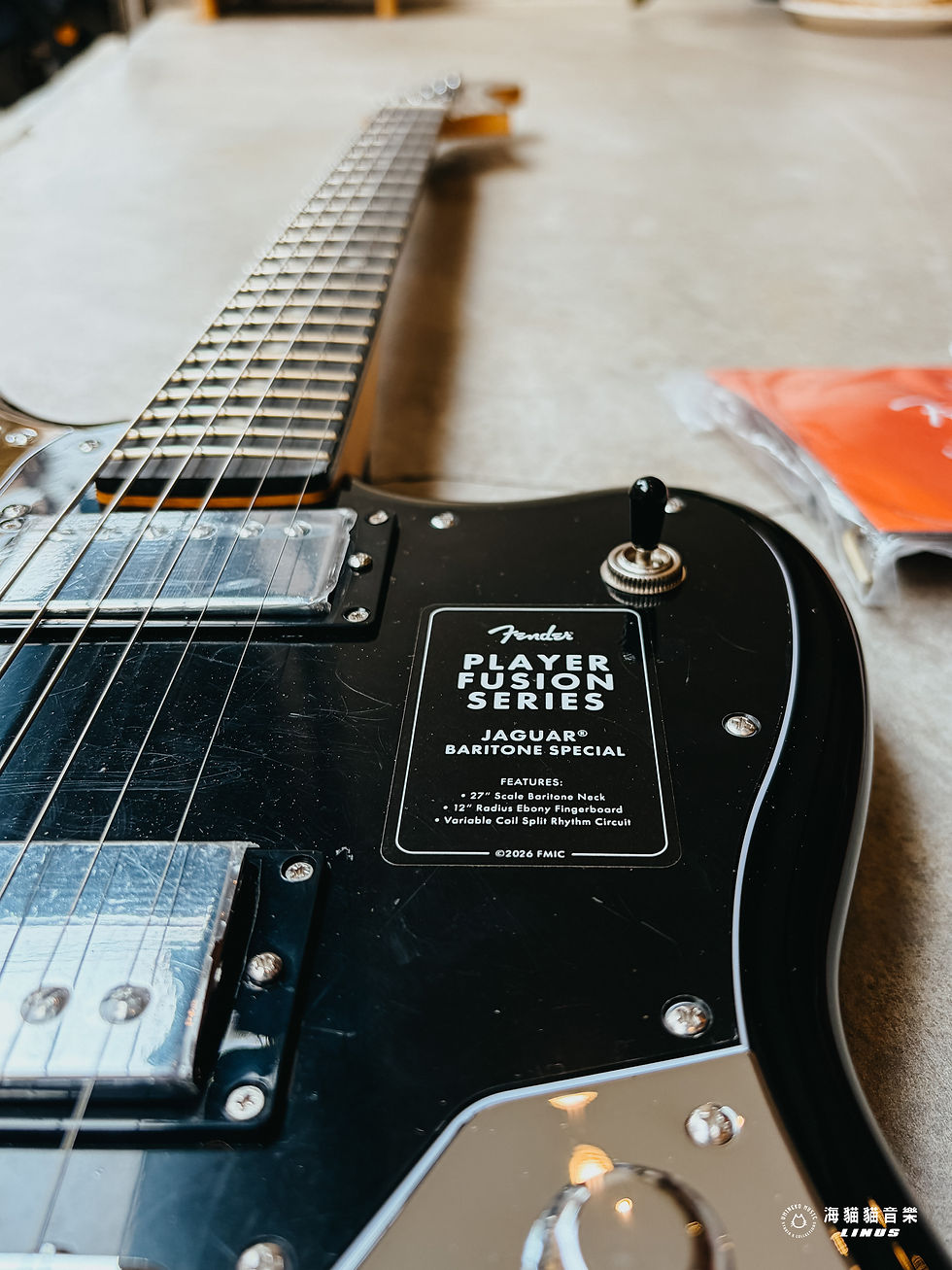 縮圖：《中音！》Fender Limited Edition Player Fusion Jaguar Baritone