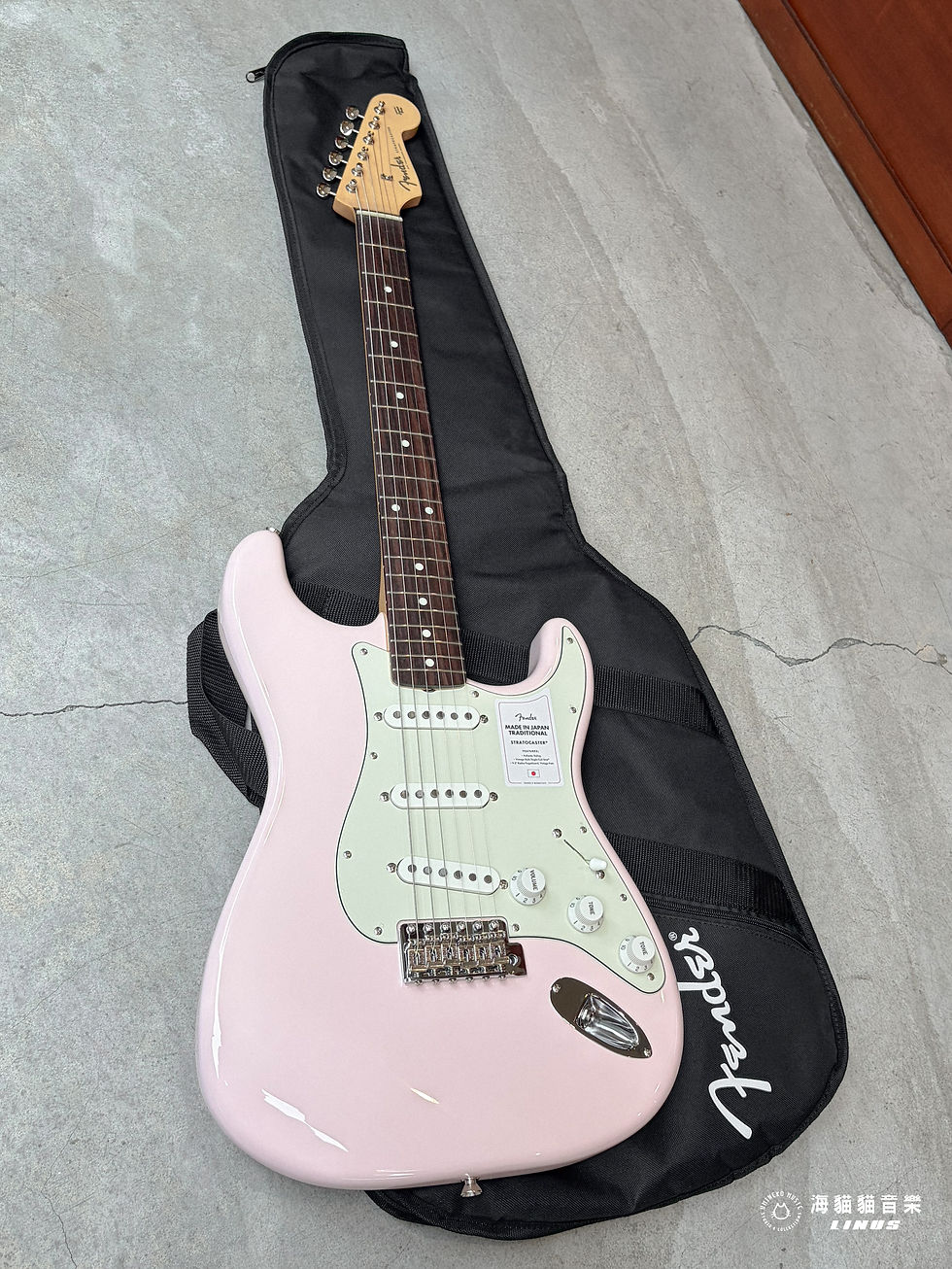 縮圖：《貝殼粉！》Fender Made in Japan Traditional 60s Stratocaster Shell Pink