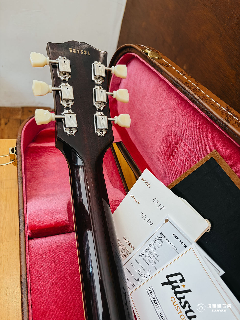 縮圖：《R7》Gibson Custom Shop Historic Collection 1957 Les Paul Gold Top / Dark Back