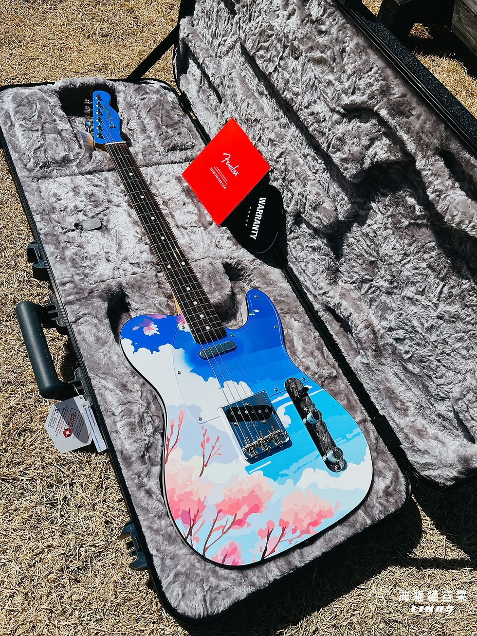 縮圖：Fender Made in Japan Limited Sakura Telecaster Hatsu Zakura 初桜 - はつざくら