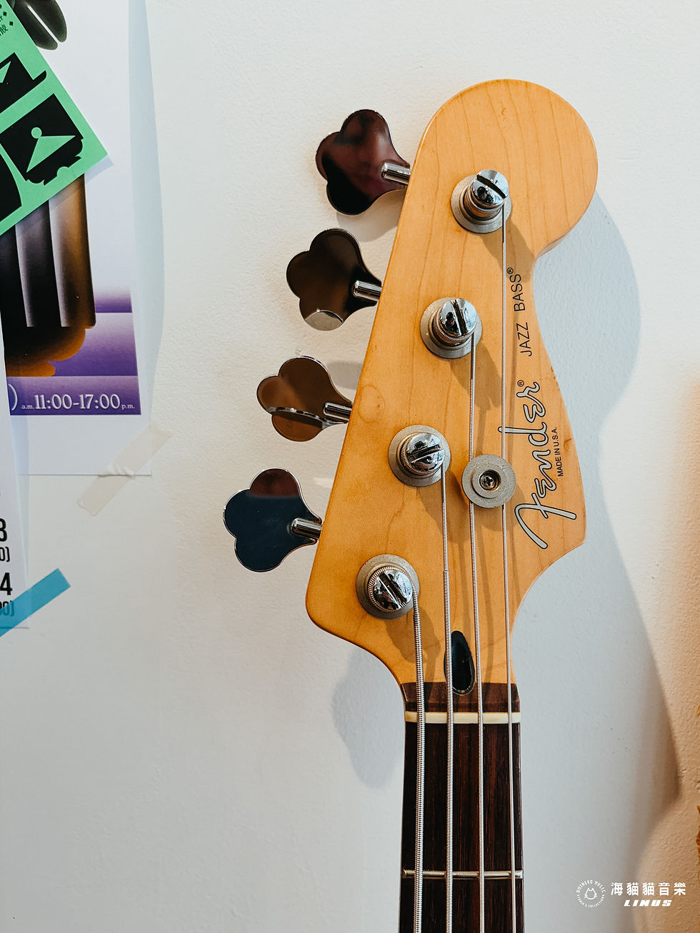 縮圖：《美廠》Fender USA Highway One Jazz Bass Daphne Blue