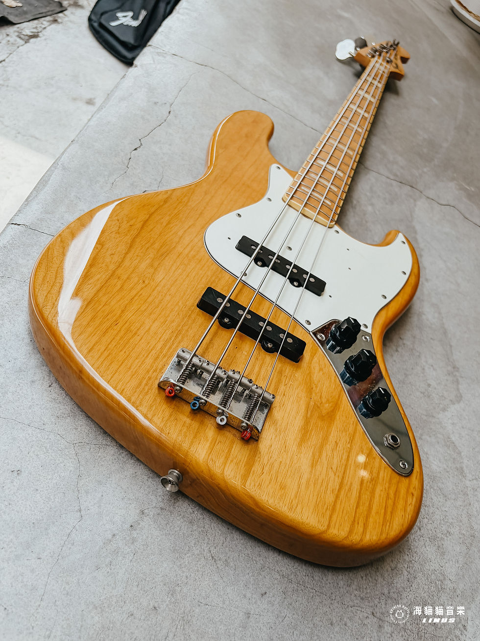 縮圖：《木紋超美！》Fender Japan JB75 Jazz Bass Natural Ash