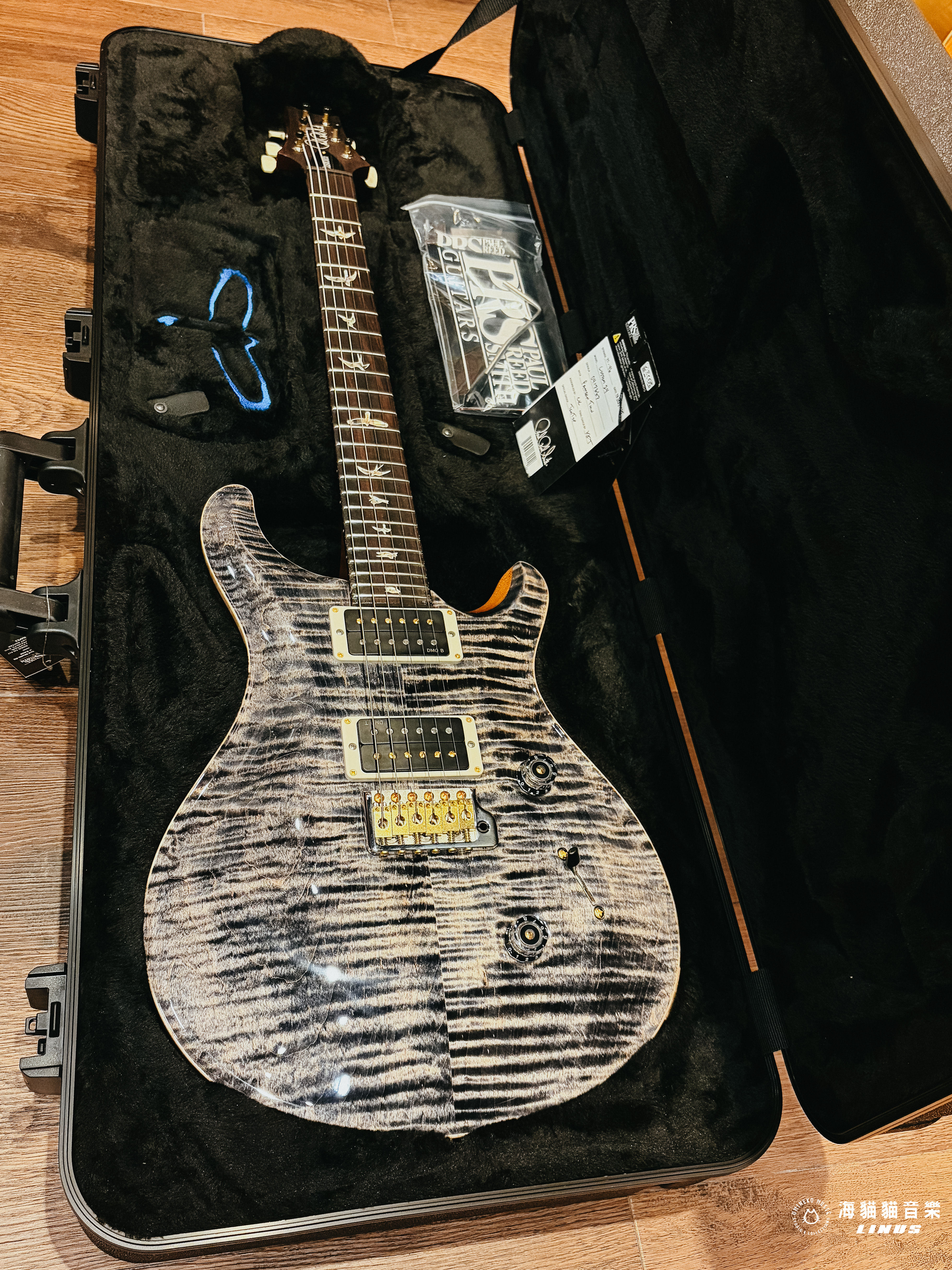 PRS 2025 Custom 24 10Top Charcoal