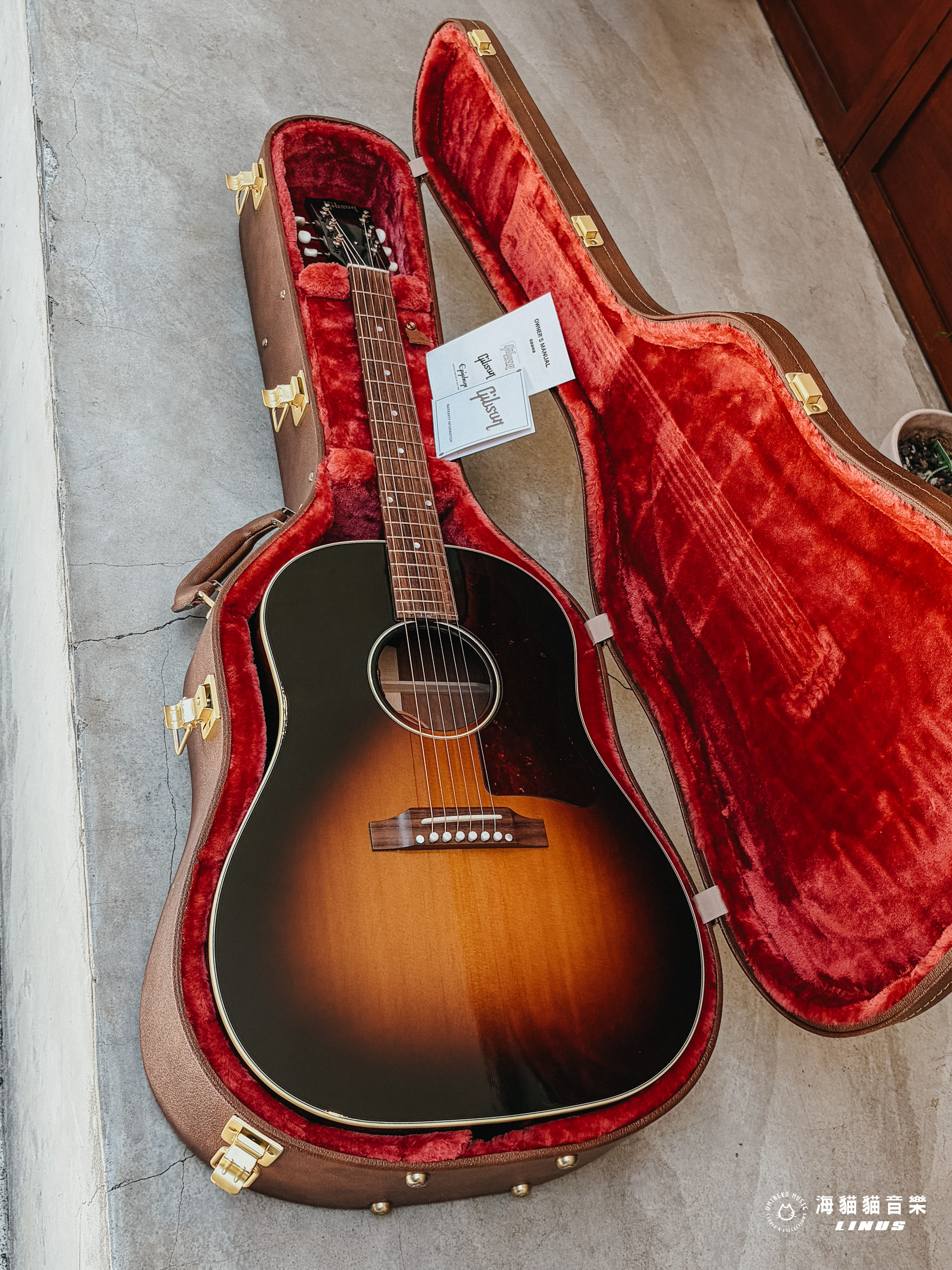 《經典》Gibson ‘50s J-45 Original Vintage Sunburst