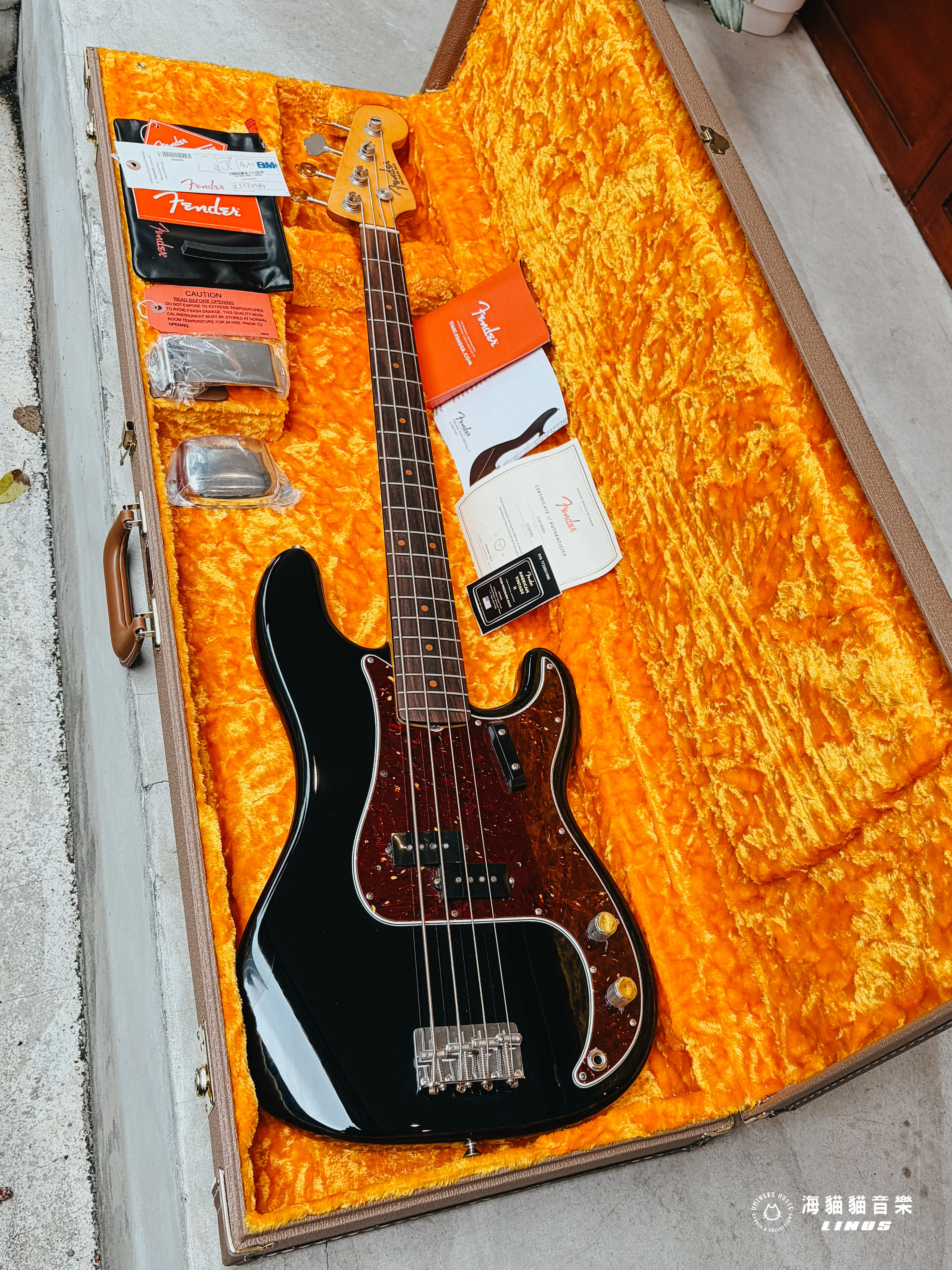 《美廠超優惠》Fender American Vintage II 1960 Precision Bass Black
