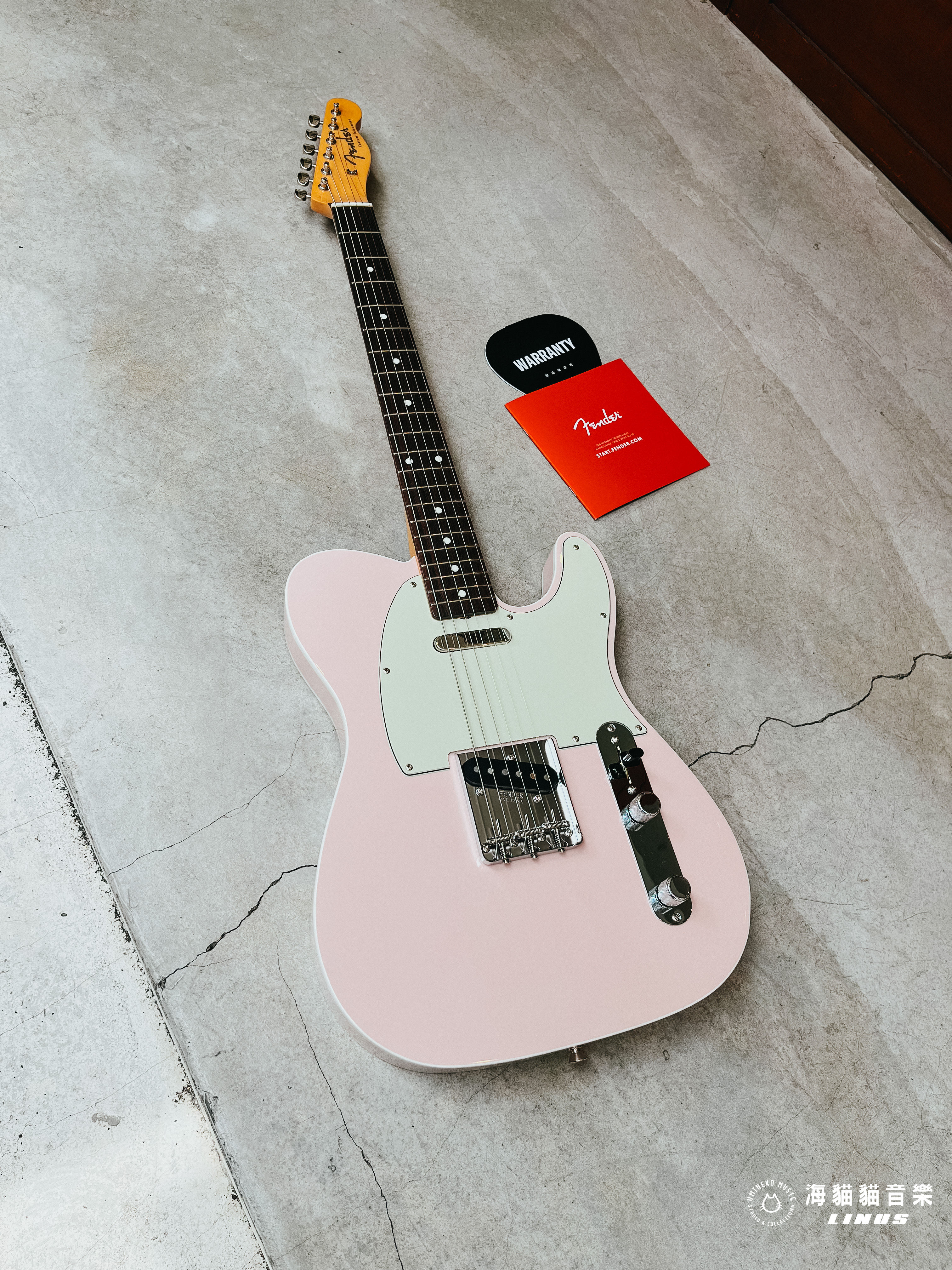 《有傷特價》Fender FSR Made in Japan Traditional 60s Telecaster Custom Shell Pink