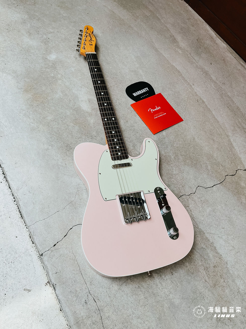 Fender 2025 FSR Made in Japan Traditional 60s Telecaster Custom Shell Pink