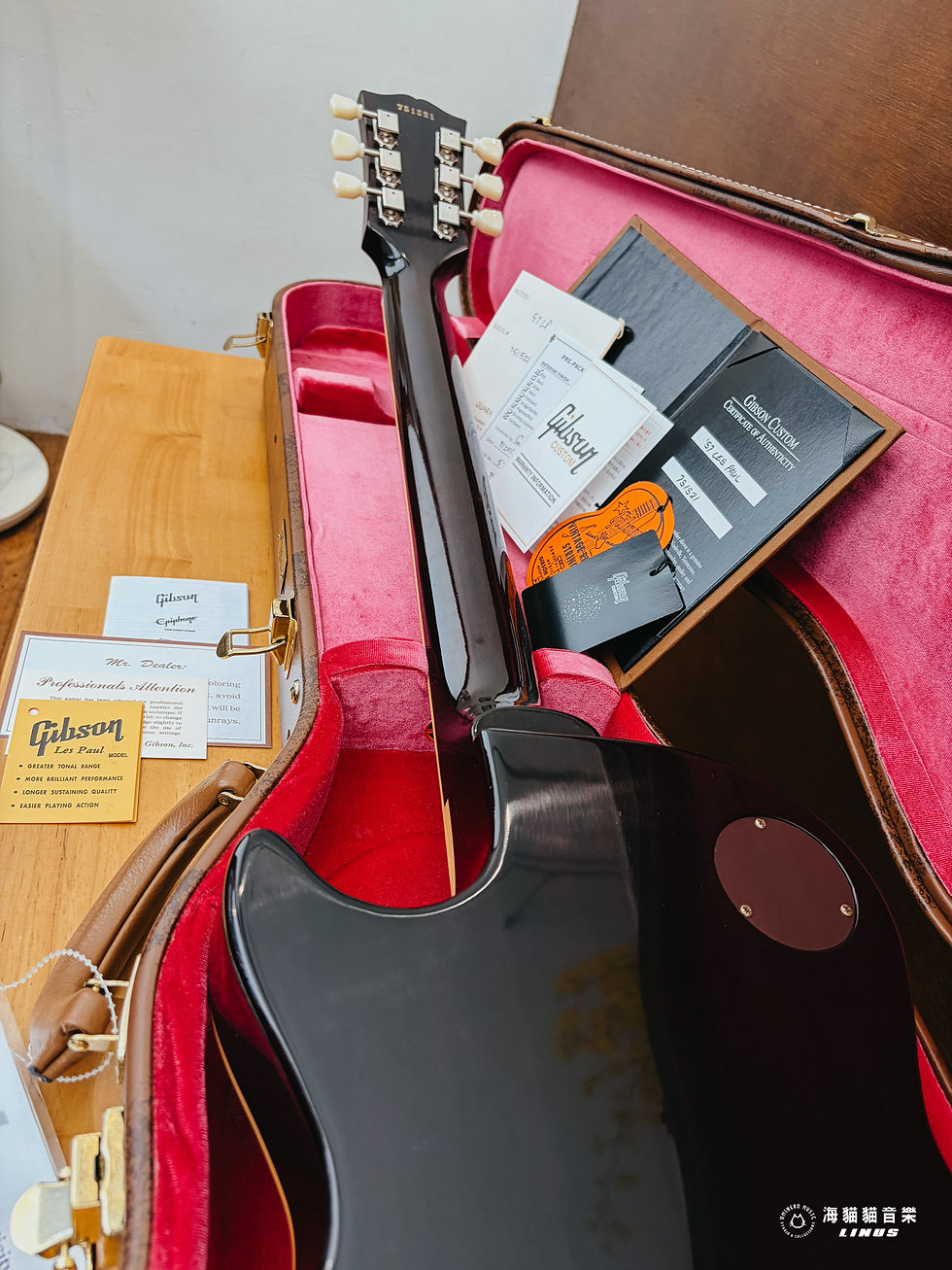 縮圖：《R7》Gibson Custom Shop Historic Collection 1957 Les Paul Gold Top / Dark Back