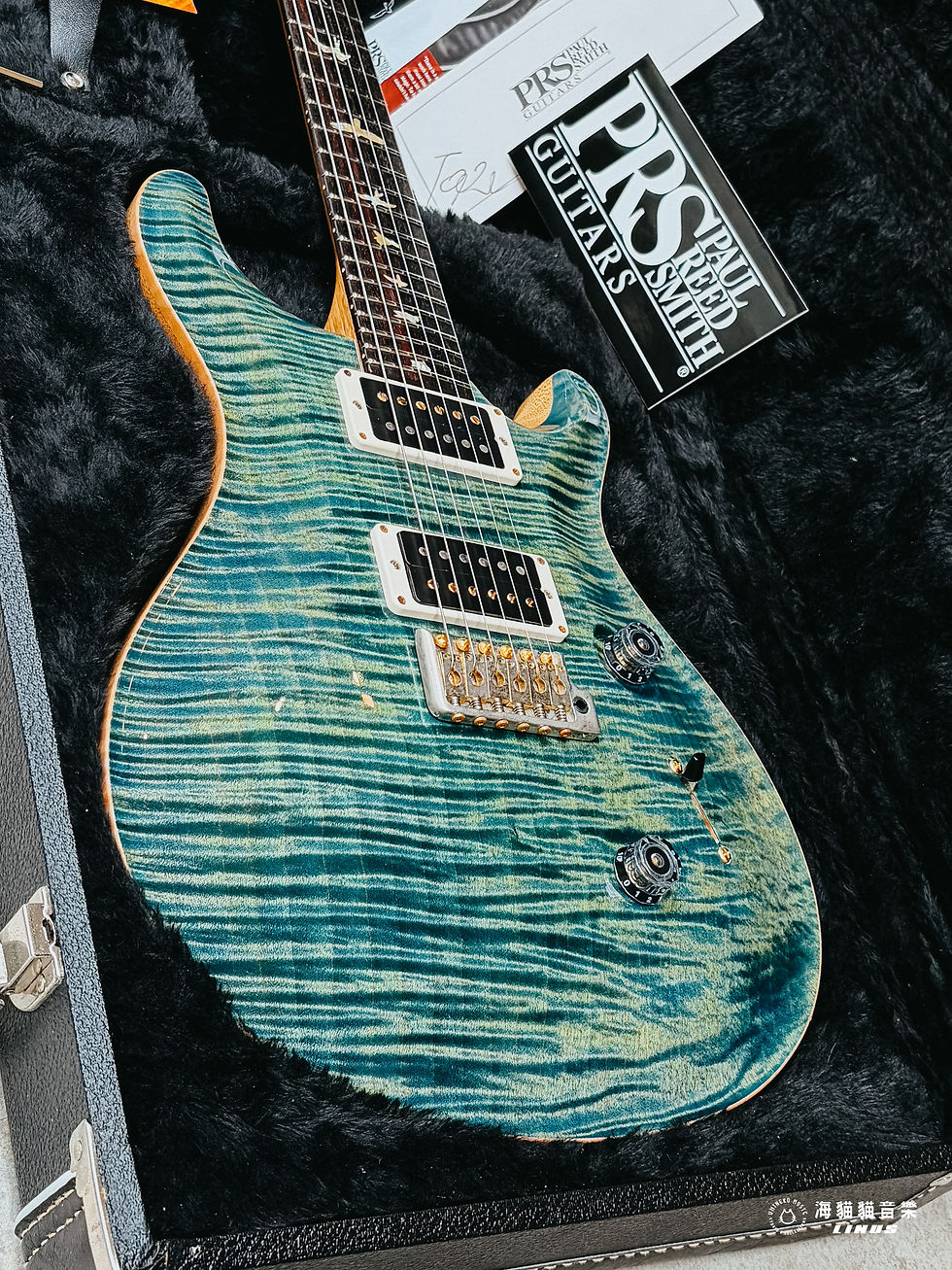 縮圖：PRS Custom 24 10Top Korina Limited Leprechaun Tooth 2016
