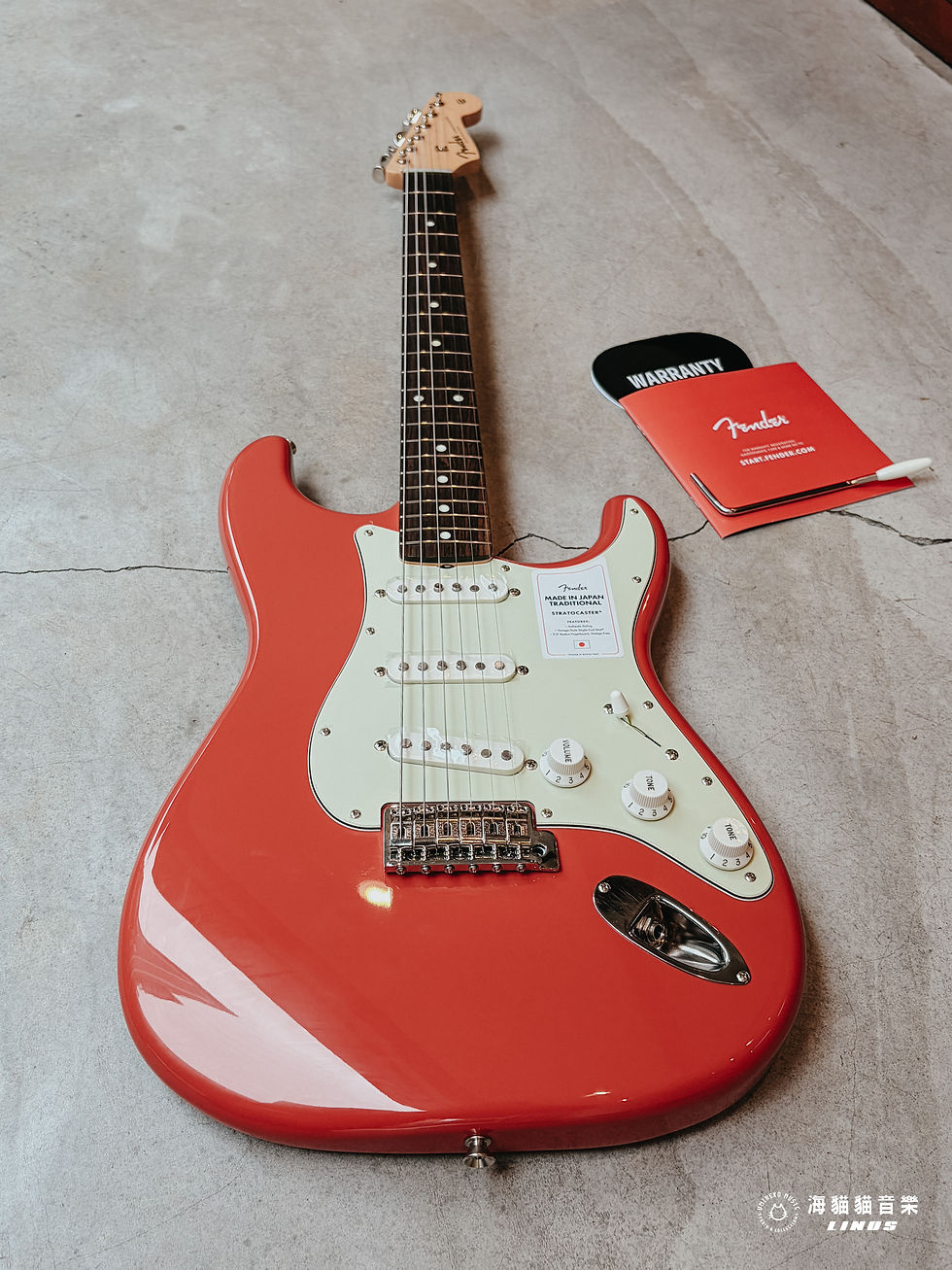 縮圖：《特價！》Fender Made in Japan Traditional 60s Stratocaster Fiesta Red