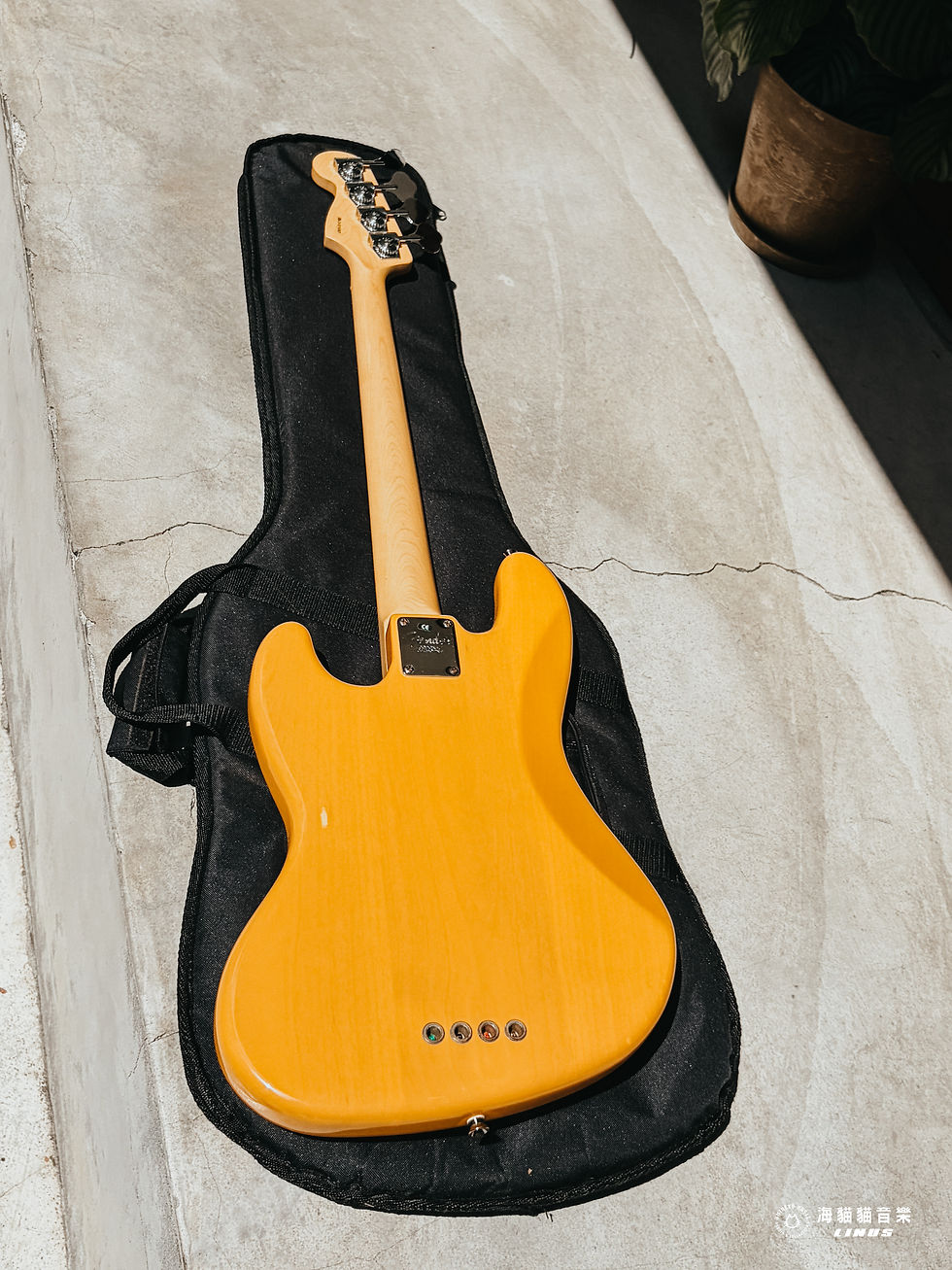 縮圖：Fender USA / American Jazz Bass Butterscotch Blonde w/S1 Switch