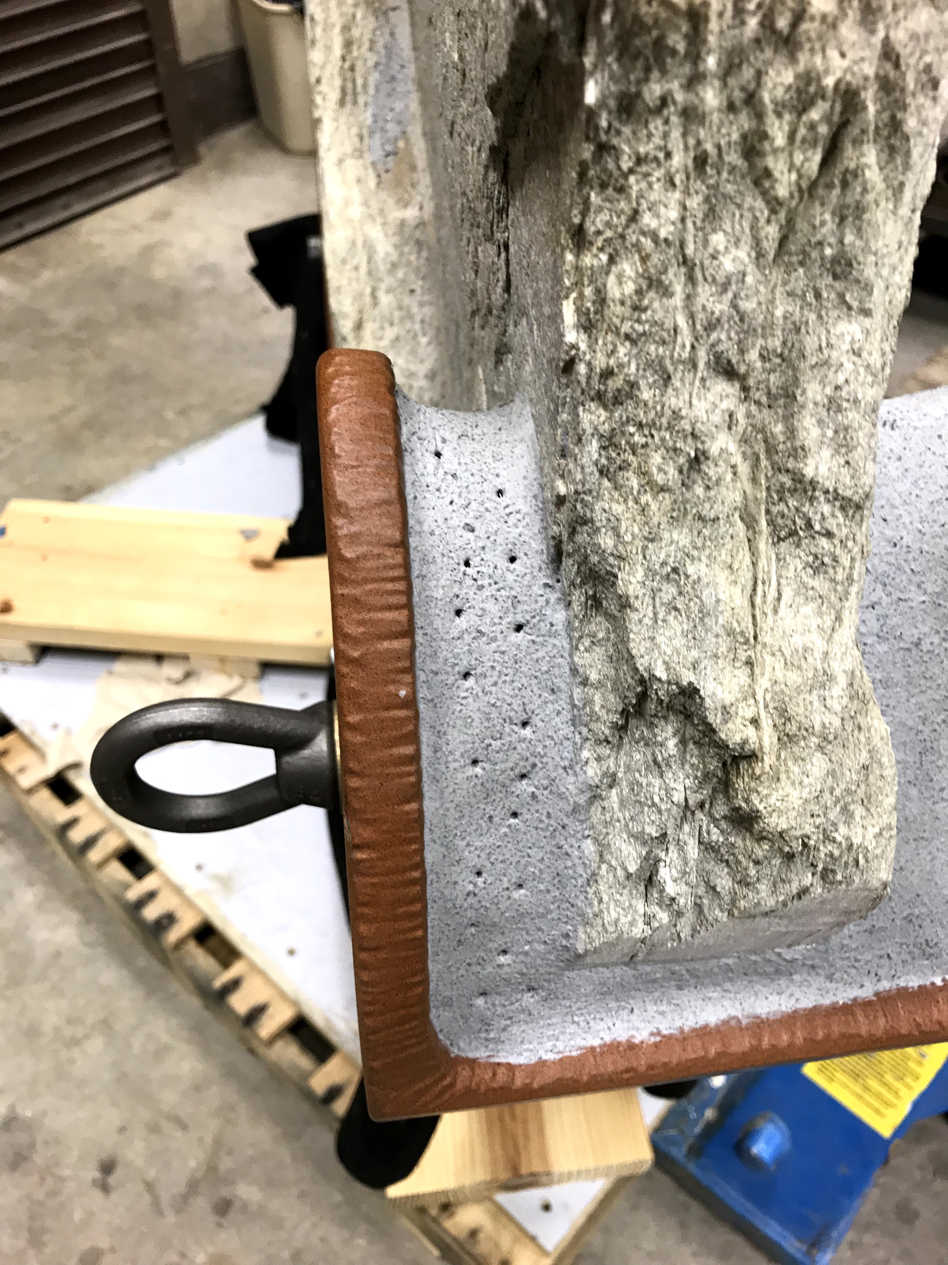 trying to dry out acrylic mortar