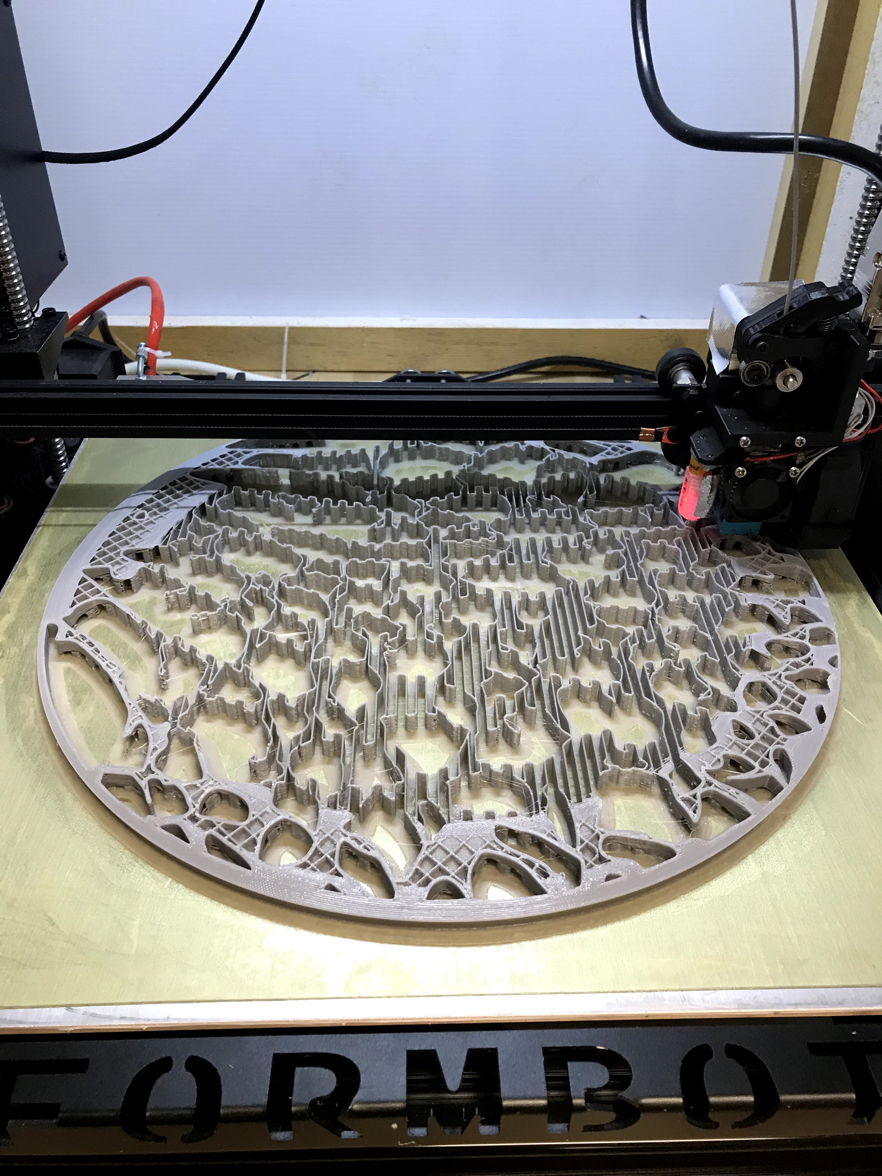 3d print in process