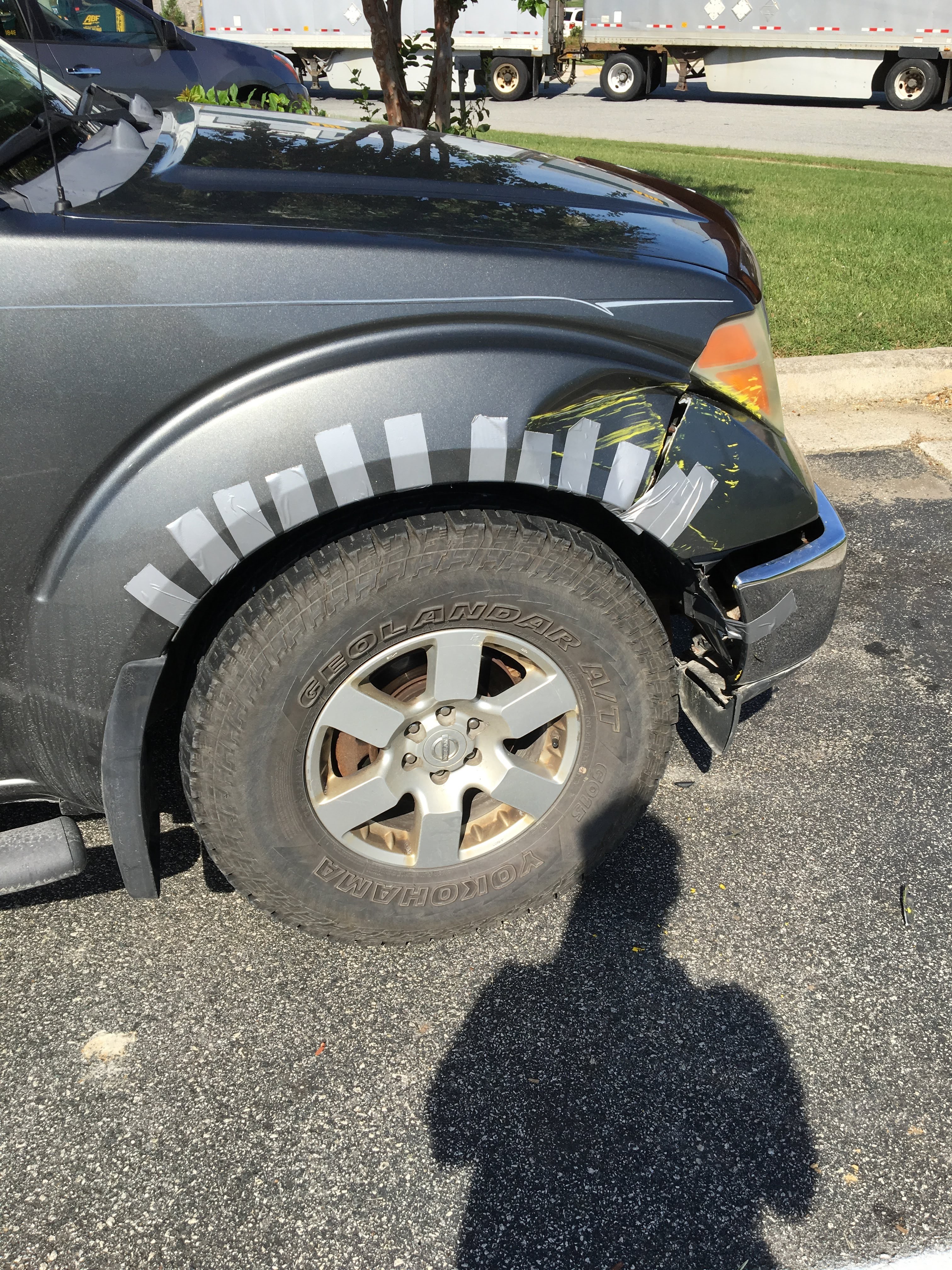 oops! while delivering art